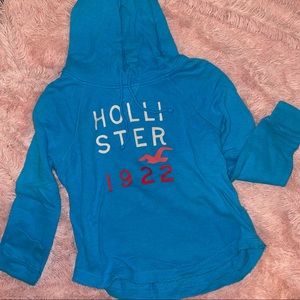 Hollister blue sweatshirt